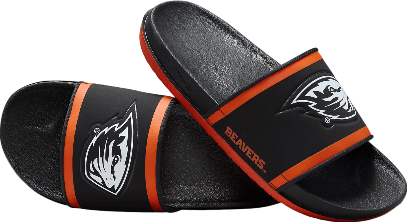 Nike Offcourt Slide (Oregon State) Black / Team Orange