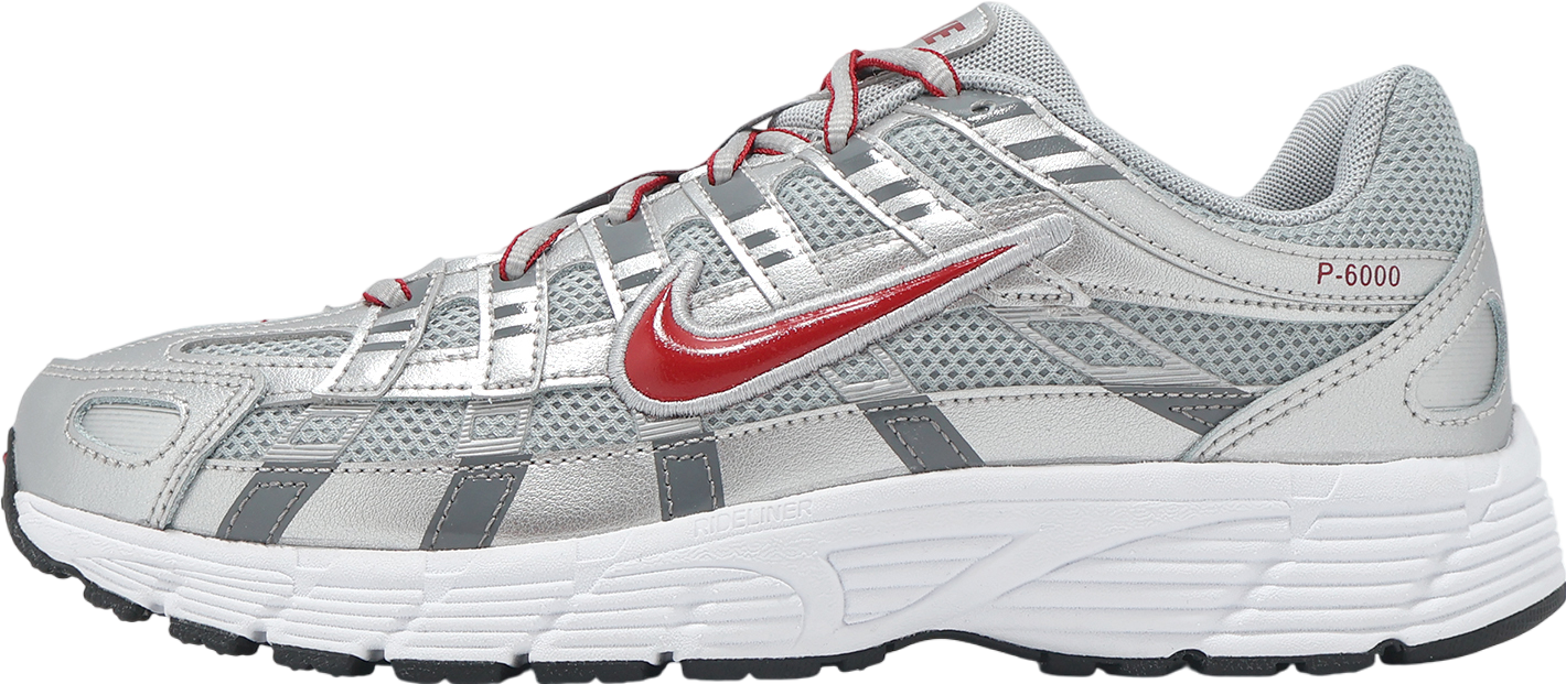 人気 ☆NIKE☆ P-6000 LLIC SILVER RED Nike P-6000 Metalic Silver Cool Red (GS) - HV5064-002 - US