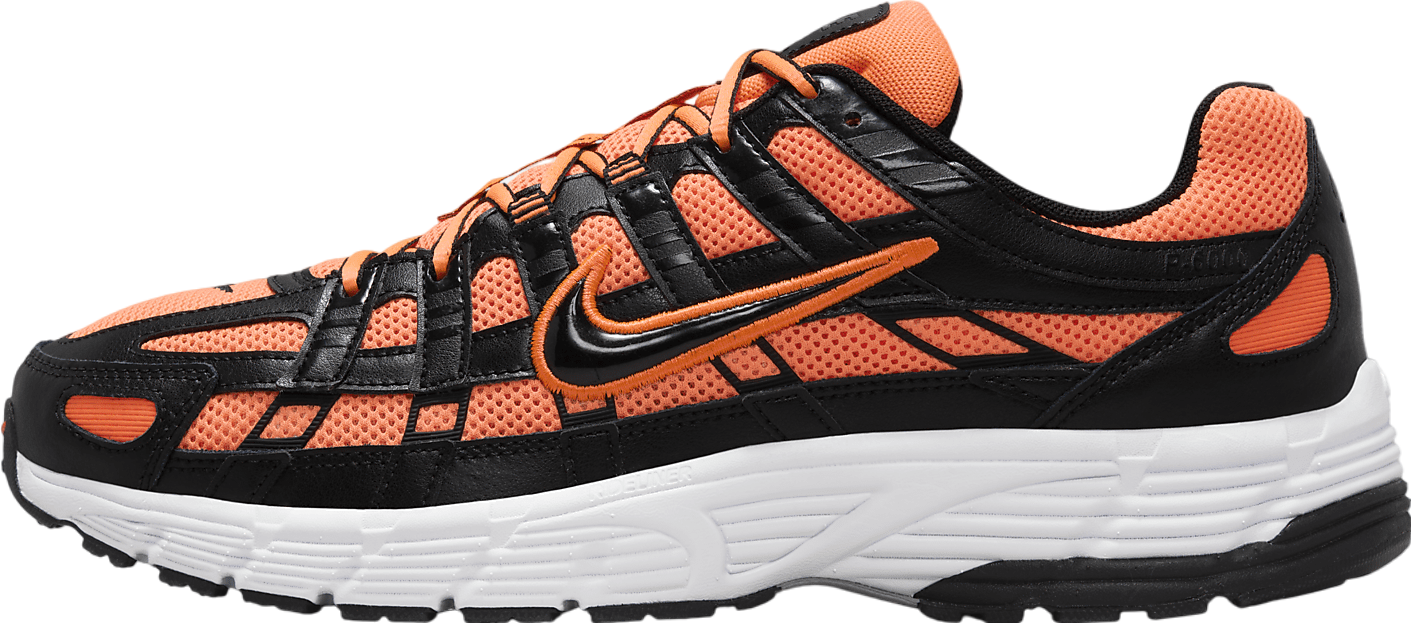 Nike P-6000 White / Metallic Silver / Flat Silver/ Black - Mar