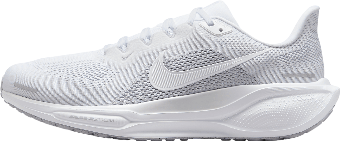 Nike Pegasus 41 White / Pure Platinum (Extra Wide)