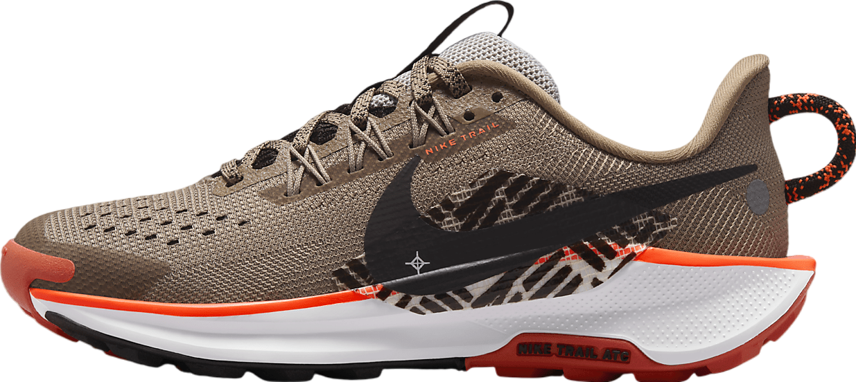 Nike Pegasus Trail 5 GS Khaki / Hyper Crimson