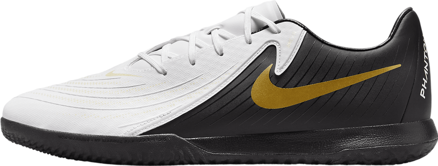 Nike Phantom GX 2 Academy IC White / Metallic Gold Coin