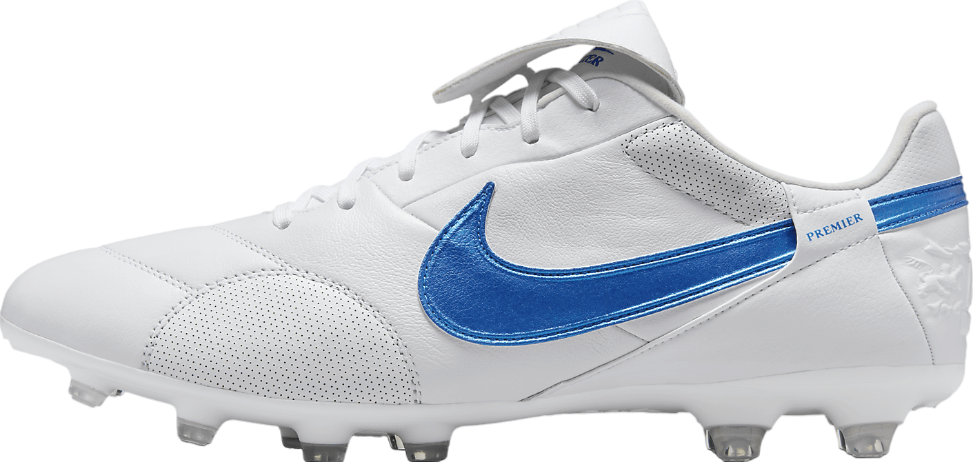 Nike premier white blue hotsell