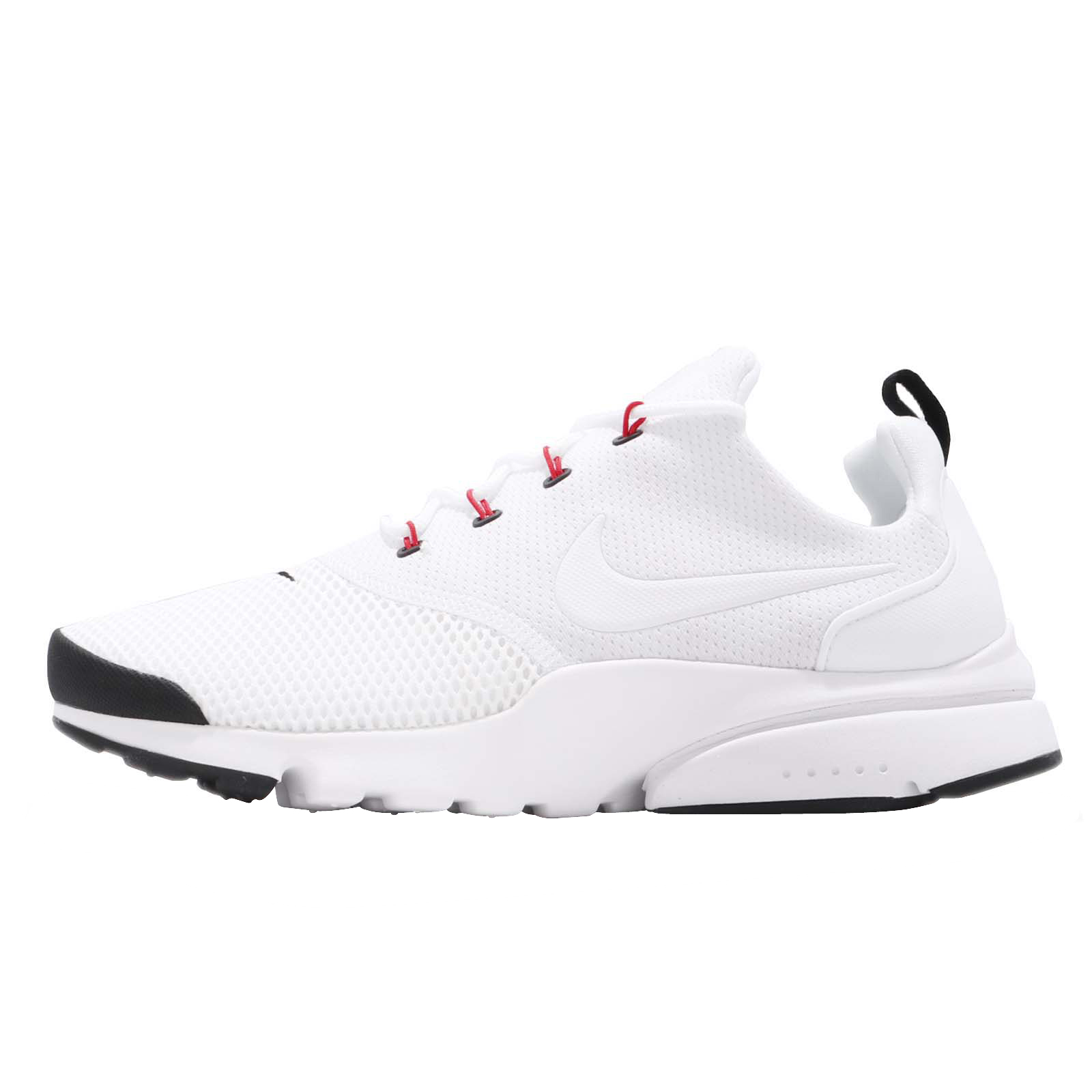 Nike Presto Fly White Black University Red