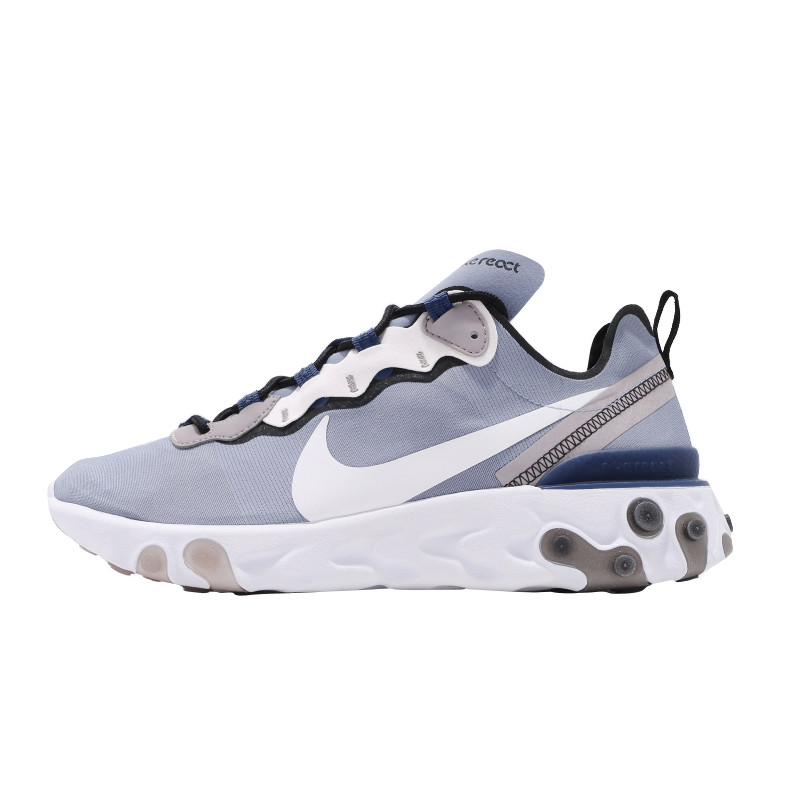 Nike React Element 55 Indigo Fog Mystic Navy