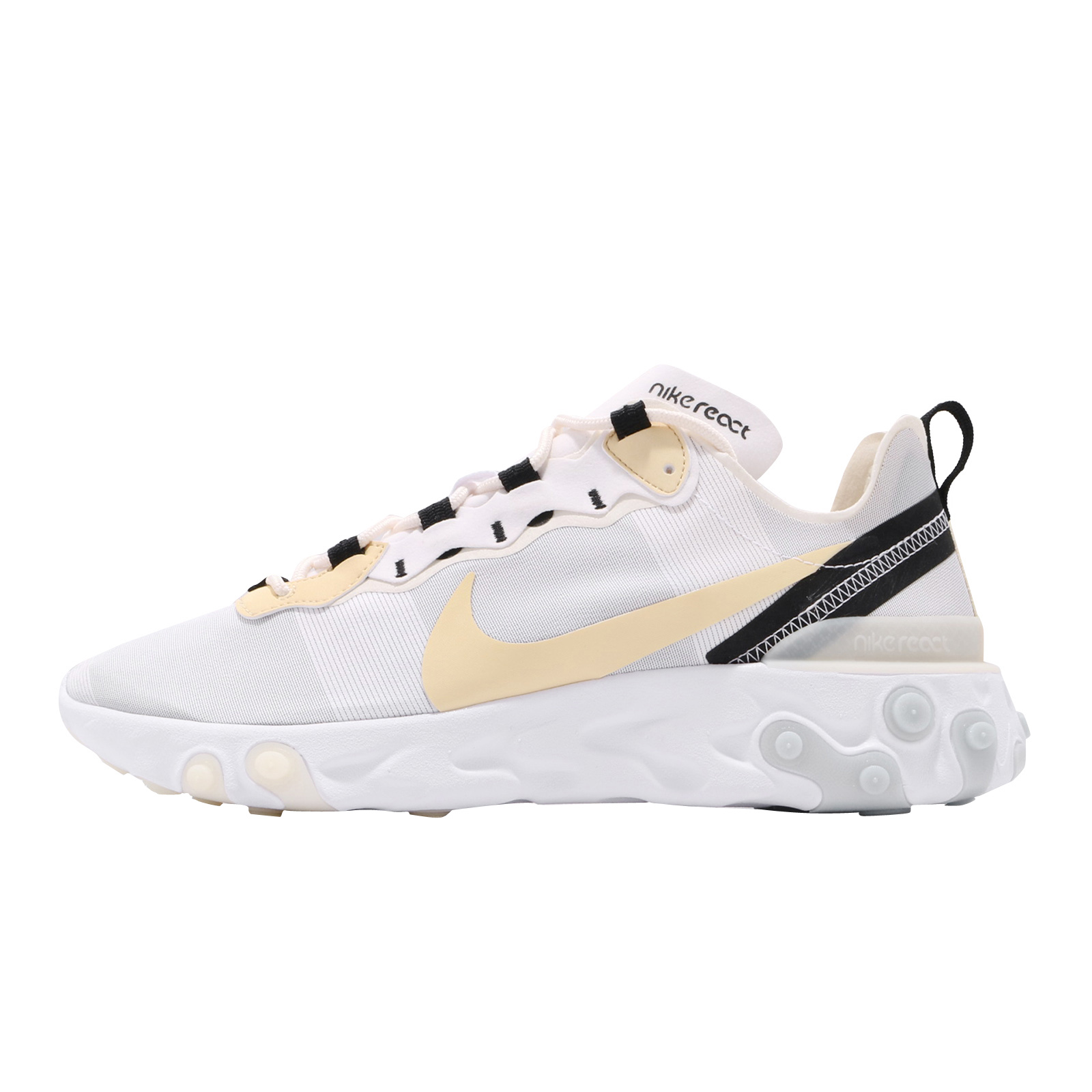 Nike React Element 55 White Pale Vanilla