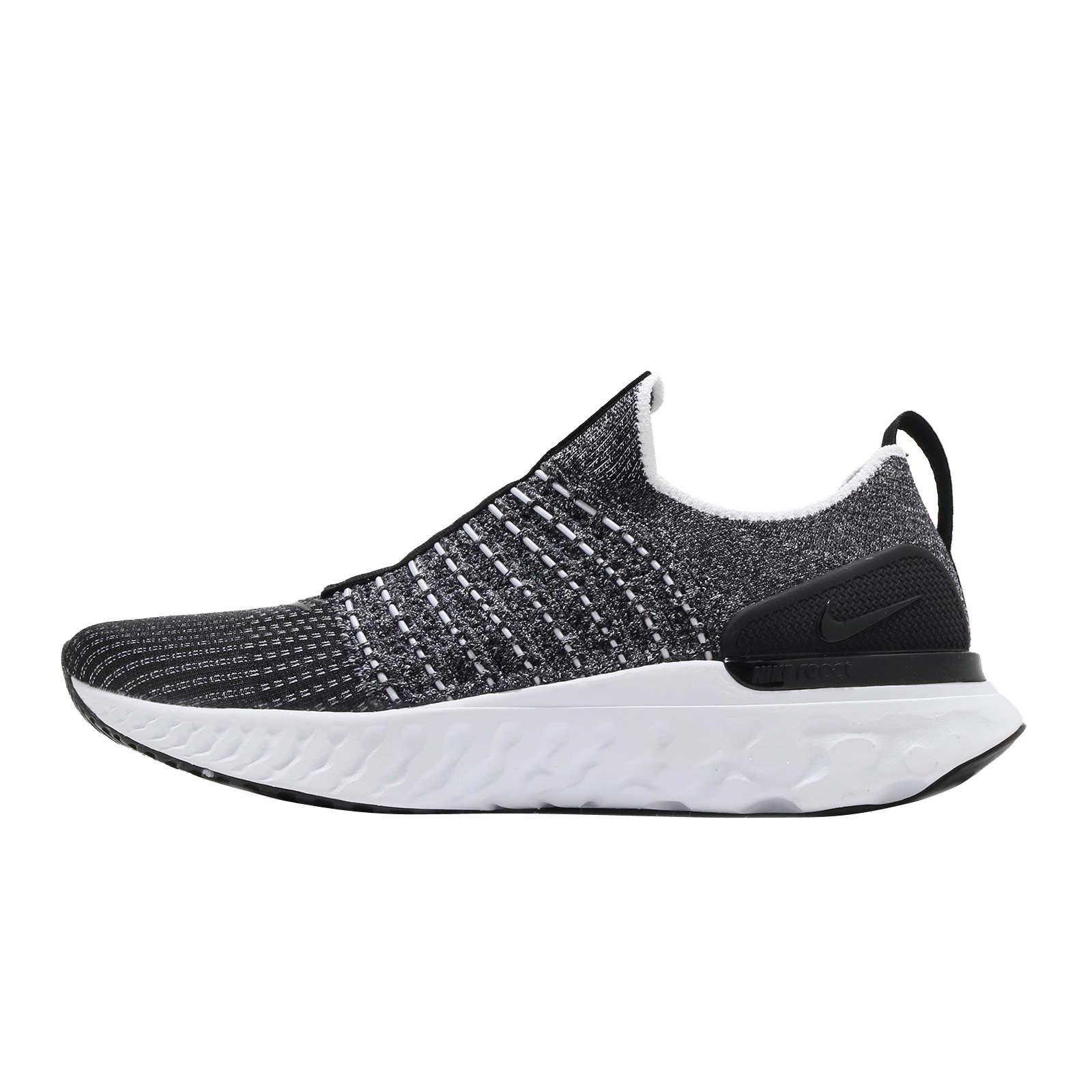 Nike React Phantom Run Flyknit 2 Black White