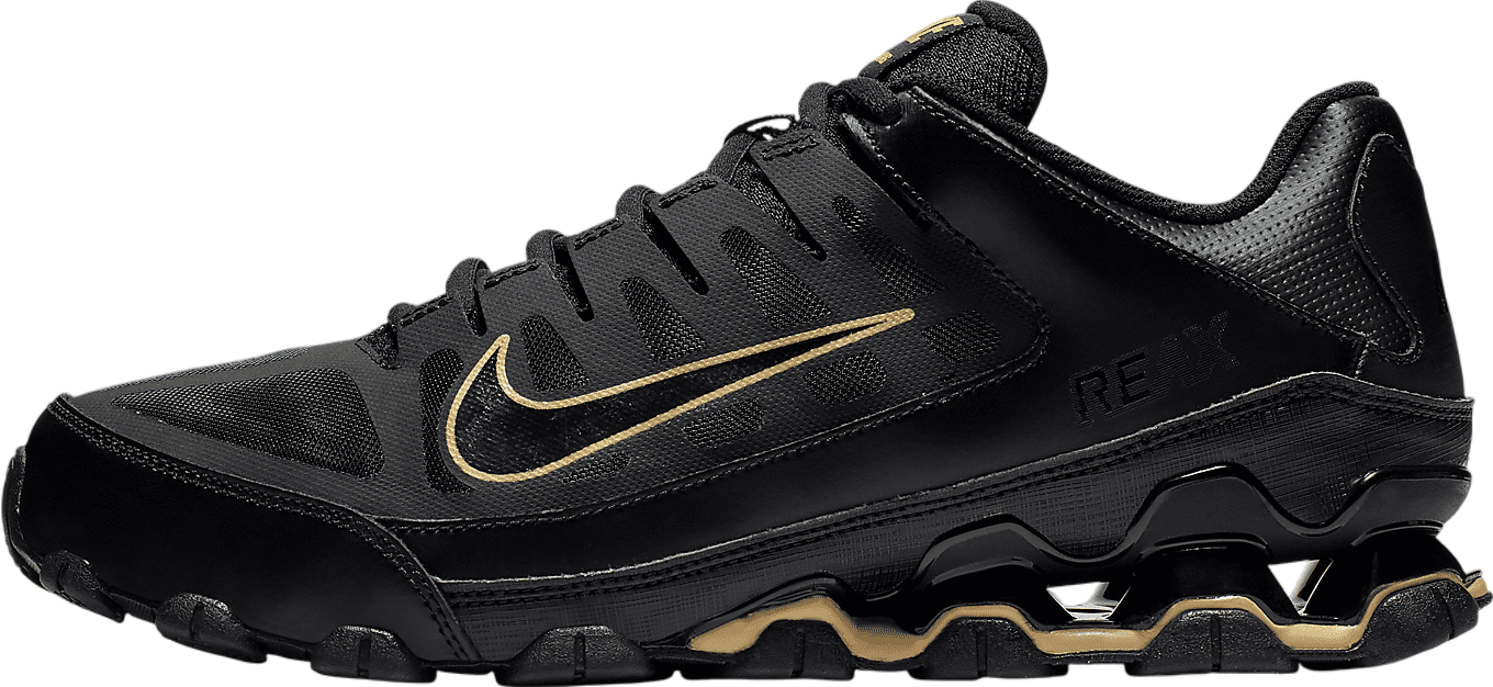 Nike Reax 8 TR Black Metallic Gold Oct 2024 621716 020 KicksOnFire