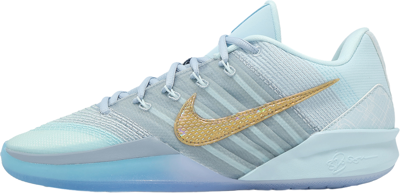 シューズ(男性用) Nike Sabrina 3 Glacier Blue/llicGold Nike Mens SABRINA 3 GLACIER BLUE-MET - Paragon Sports