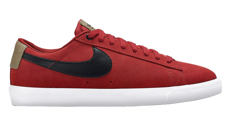 Nike sb blazer low gt red best sale