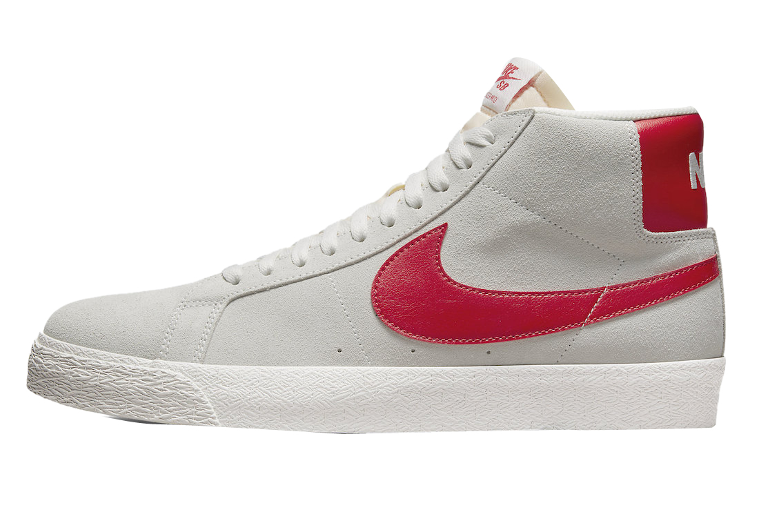 Nike SB Blazer Mid Summit White University Red