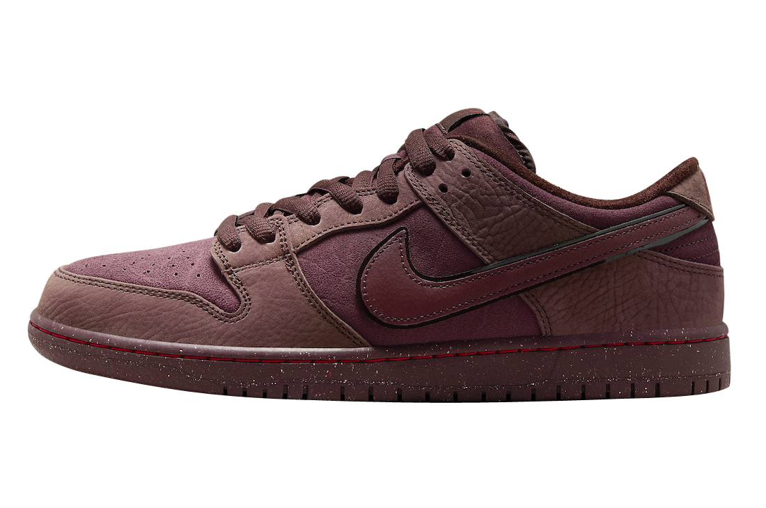 Nike SB Dunk Low City of Love Burgundy Crush