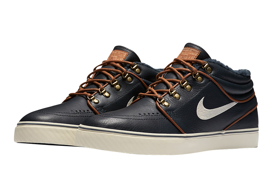 Nike SB Stefan Janoski Mid Obsidian Tan