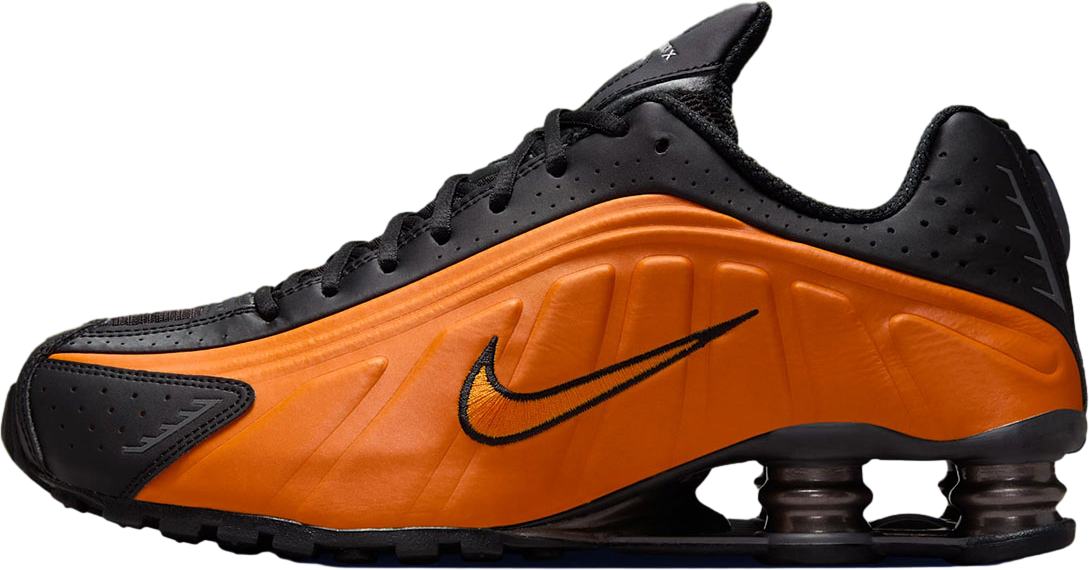 Nike Shox R4 Black / Bright Crimson - Nov 2024 - HQ1988-001