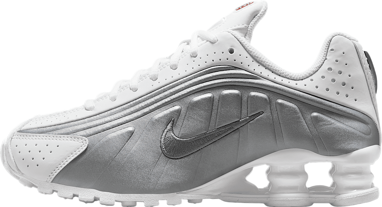 Nike Shox R4 GS White / Bright Crimson - Mar 2025 - CW2626