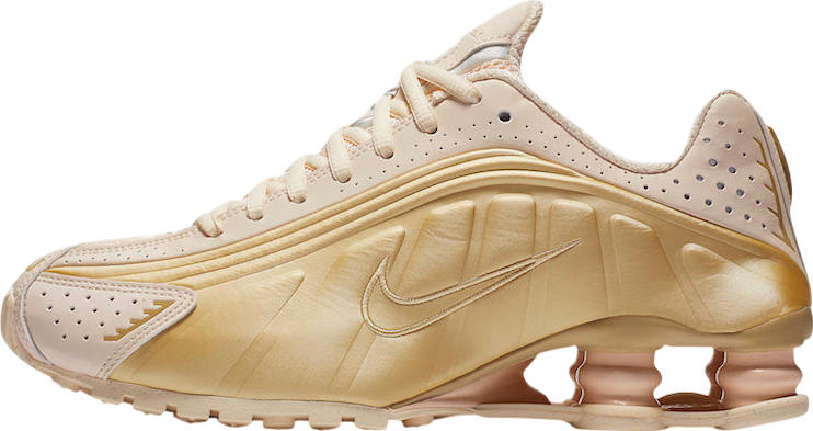 Nike WMNS Shox R4 White Metallic - Apr 2024 - AR3565-101