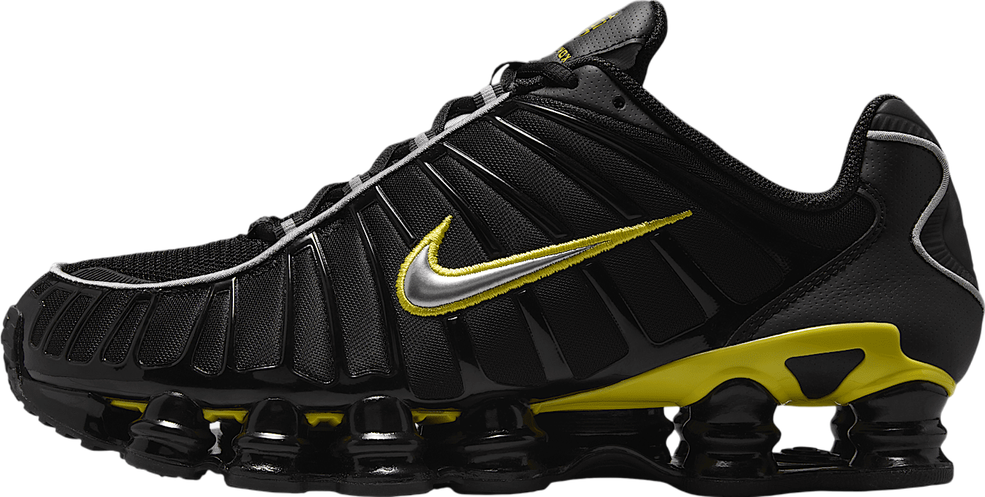 靴 Nike Shox TL \"Black/Dynamic Yellow Nike Shox TL 'Black Dynamic Yellow' - CN0151-002 Release Info