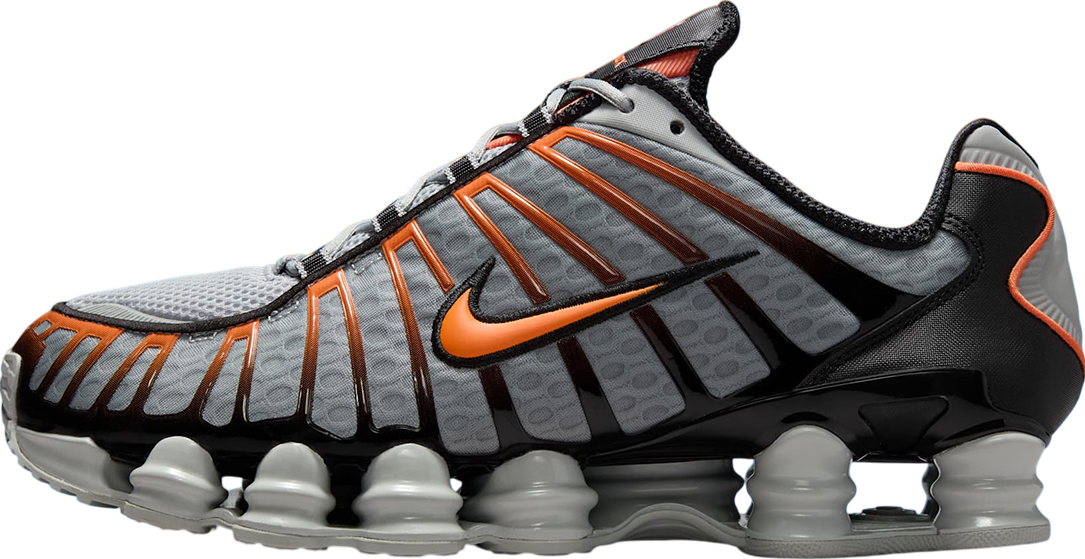 Nike Shox TL Light Smoke Grey / Bright Mandarin - May 2025