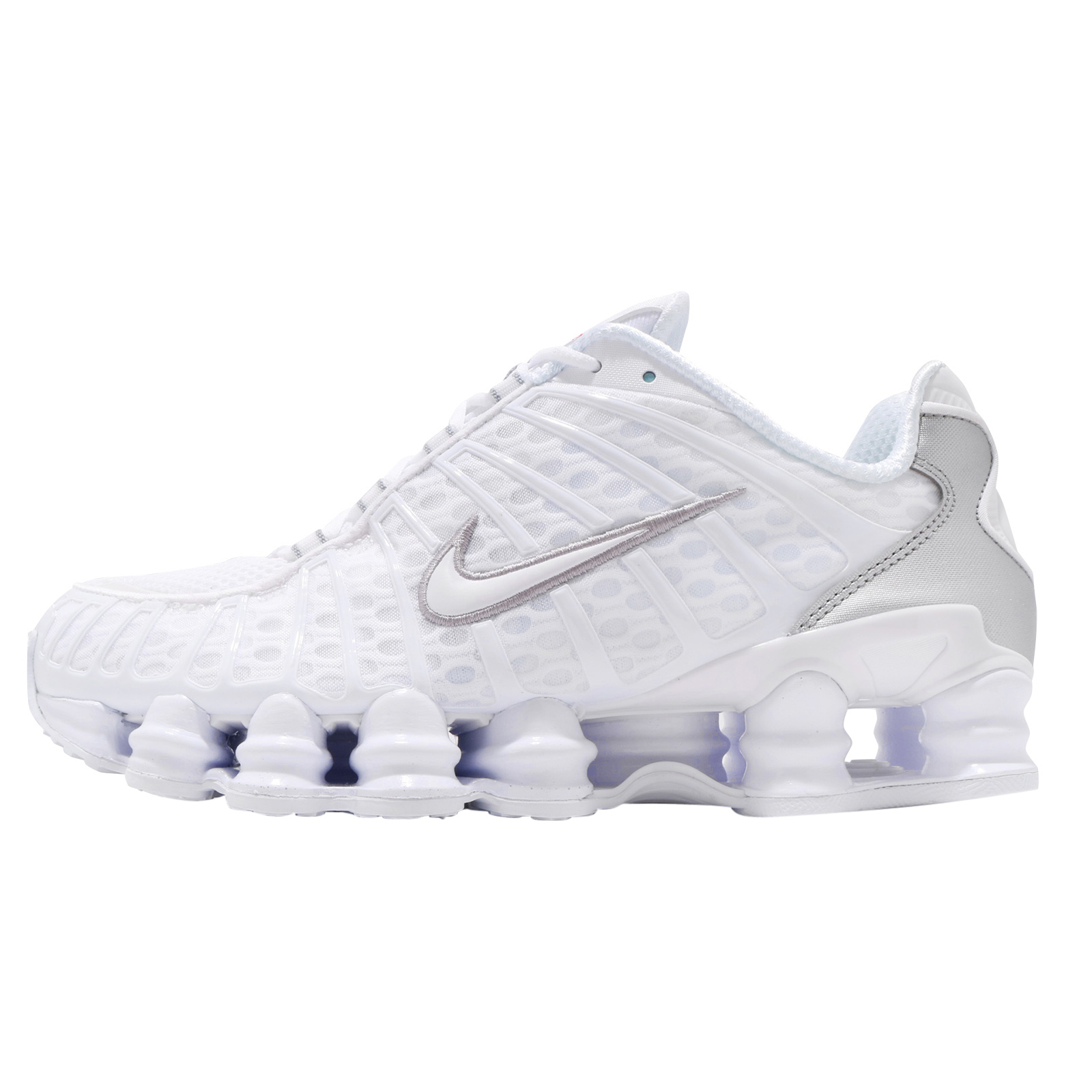 Nike Shox TL White Metallic Silver