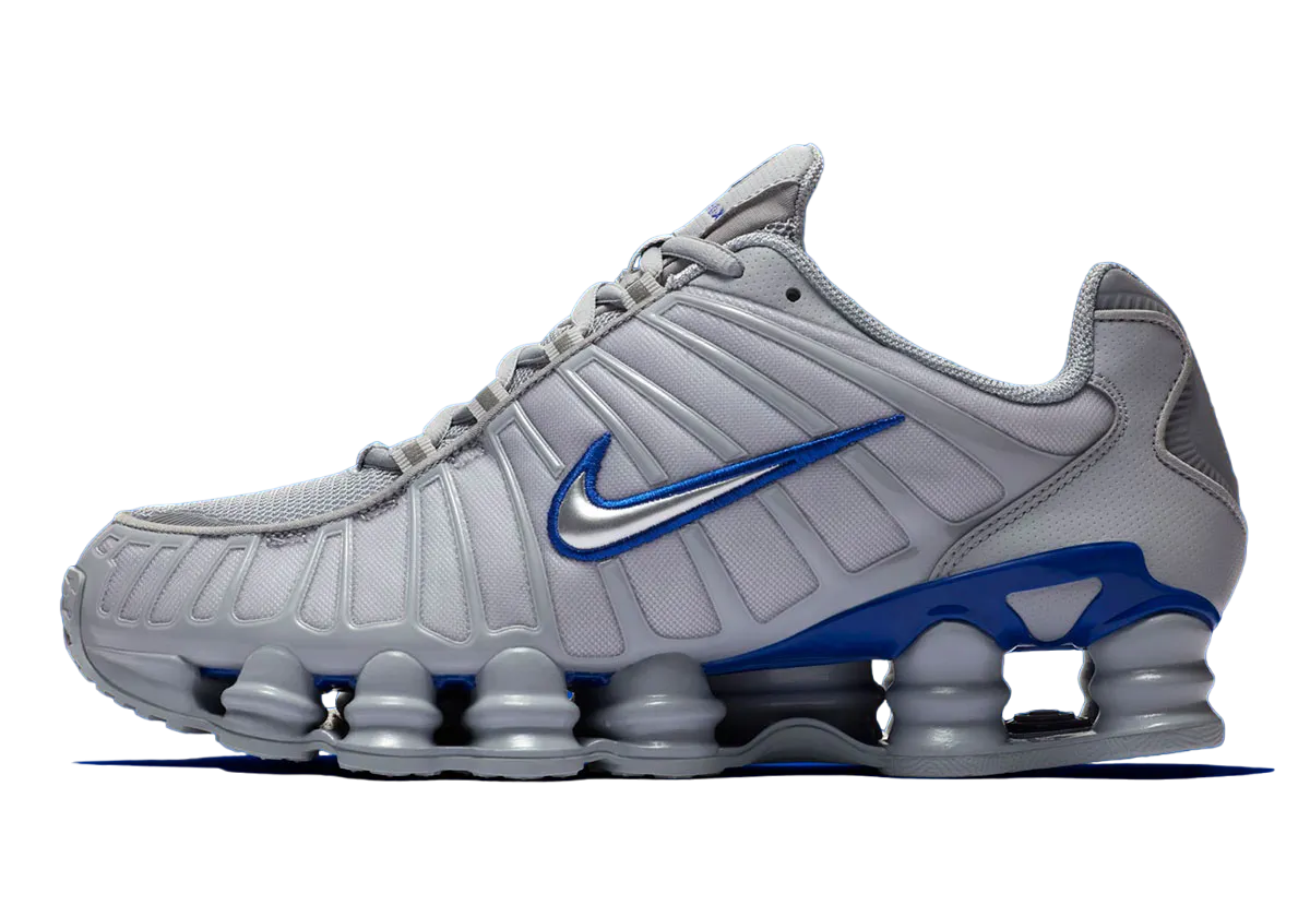 Nike Shox TL Wolf Grey Metallic Silver Blue