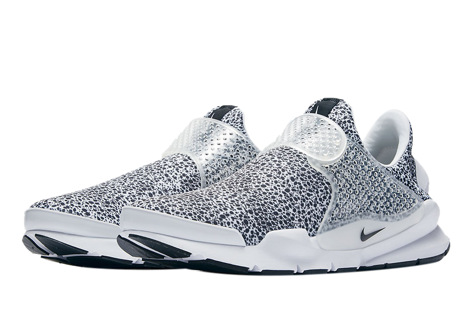 Nike Sock Dart Safari White Black