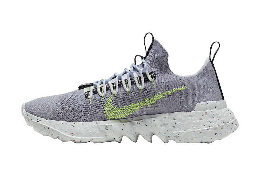 スニーカー Nike Space Hippie 01 Vast Grey Hyper Crimson SS 20 2020 Nike Space Hippie 01 Vast Grey Hyper Crimson - Jul 2020