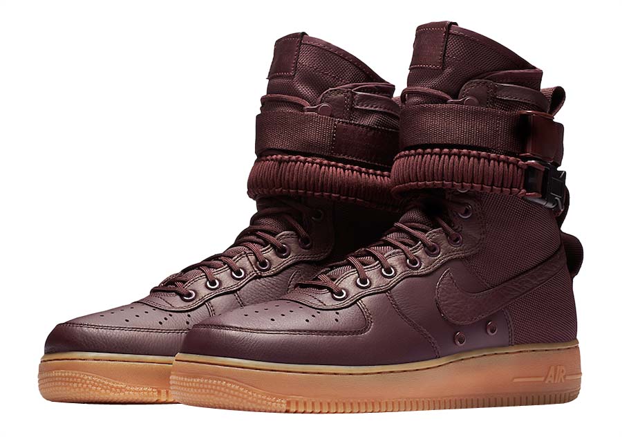 Nike Special Field Air Force 1 High Deep Burgundy