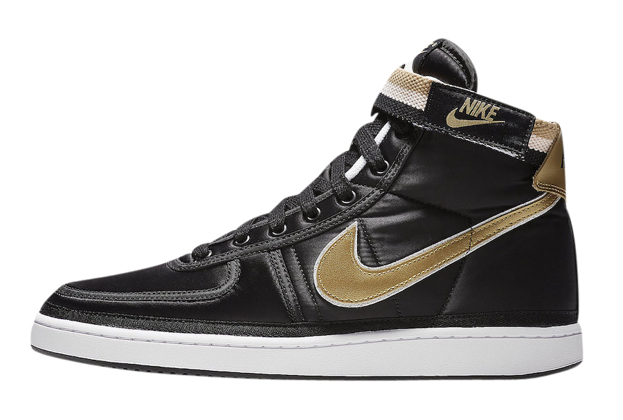 Nike Vandal High Supreme Black Metallic Gold