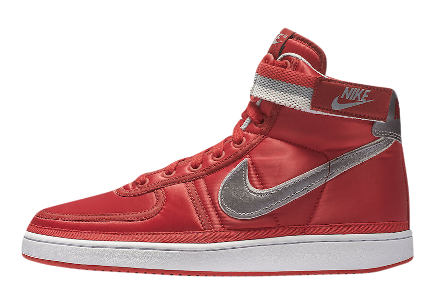 Nike Vandal High Supreme University Red Metallic Silver