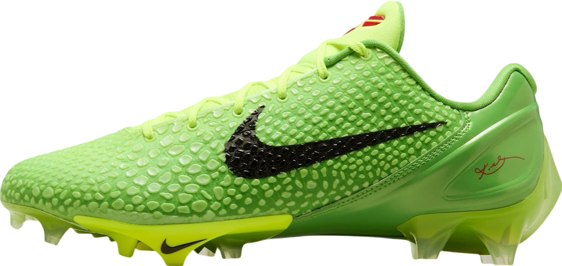 Nike Vapor Edge Kobe 6 Grinch Cleat