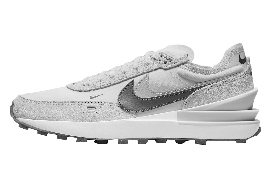 Nike Waffle One Double Swoosh Grey Green