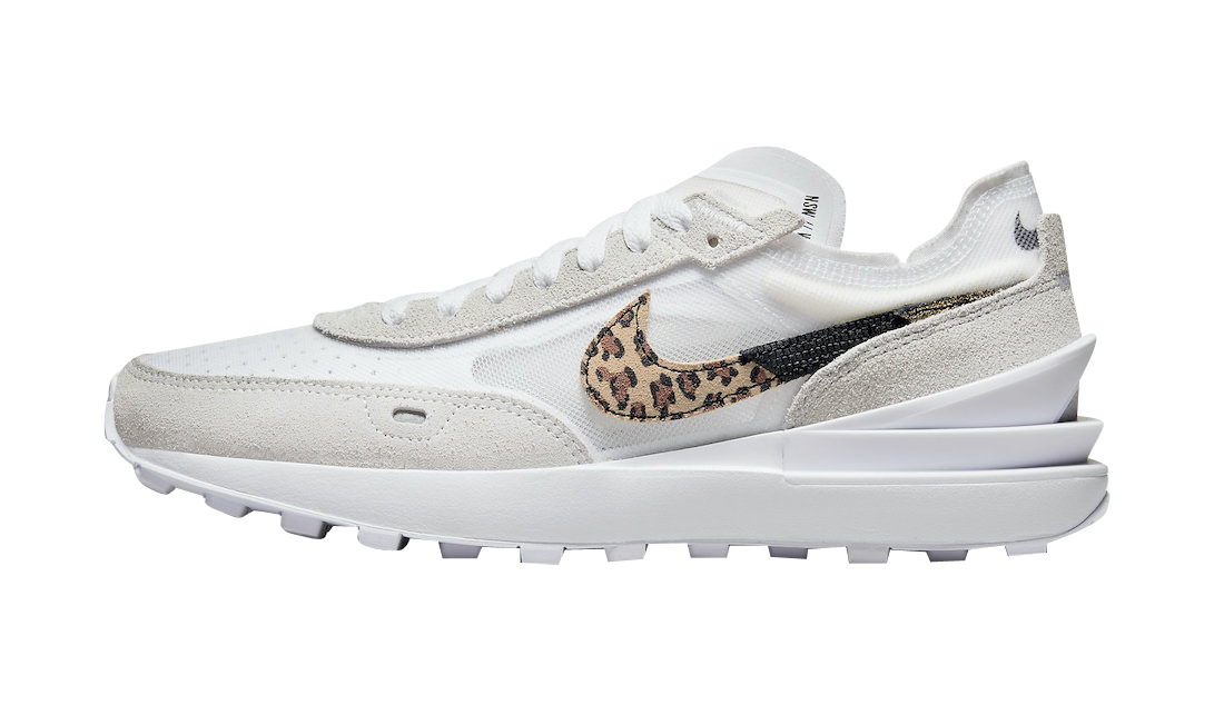 Nike Waffle One Leopard White