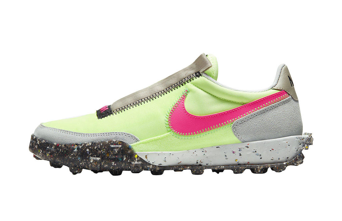 Nike Waffle Racer Crater WMNS Barely Volt