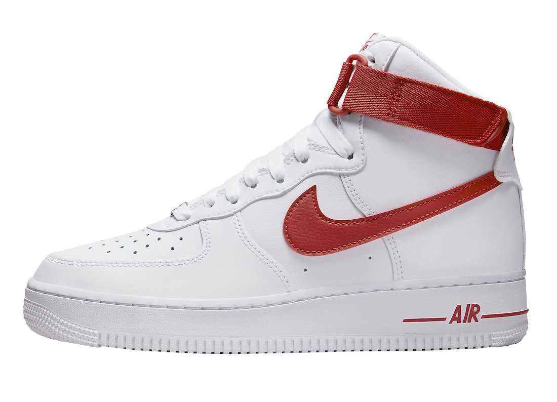 靴 Nike Air Force 1 High Premium White/Red NIKE AIR FORCE 1 DECONSTRUCT MB QS 