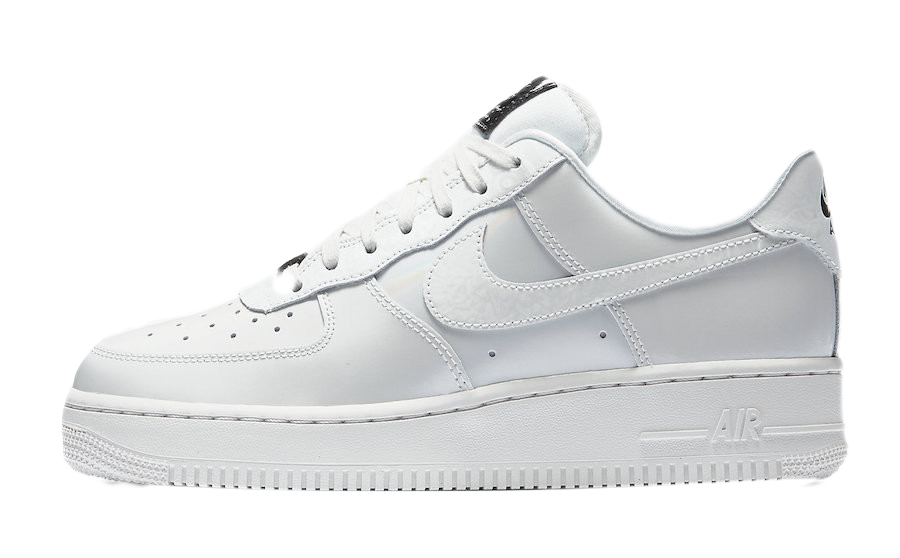 air force 1 low iridescent white