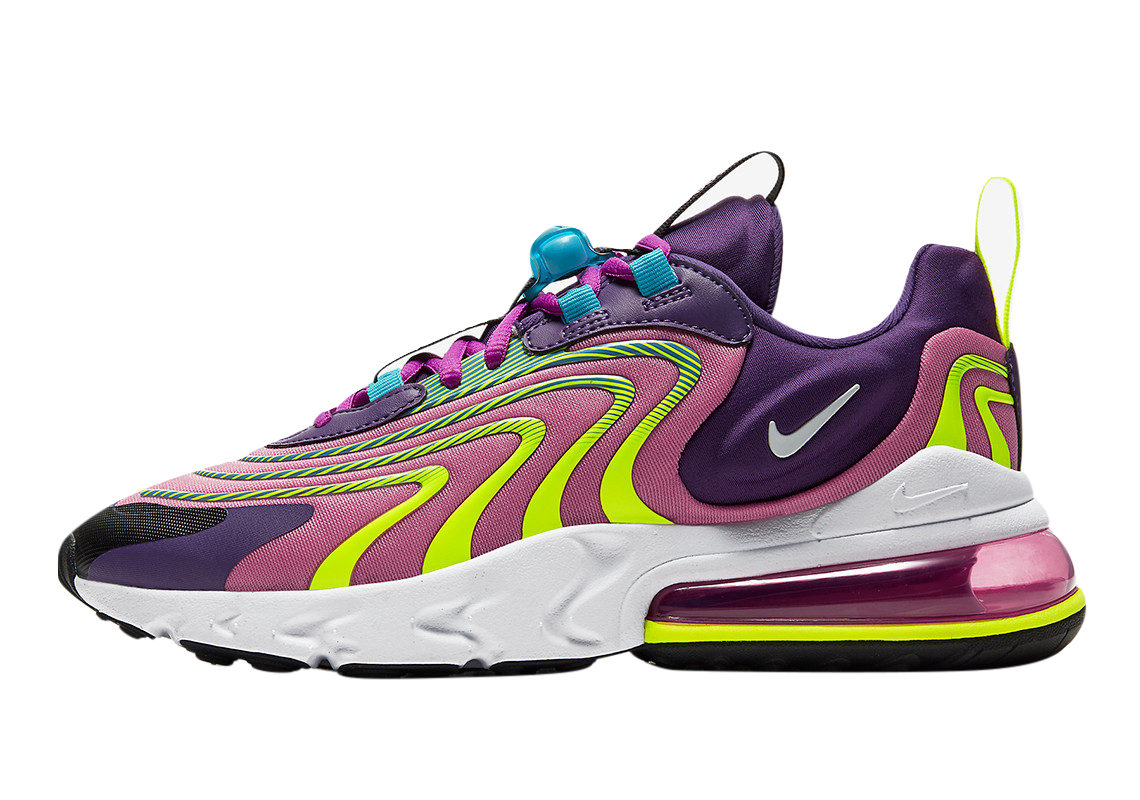 nike air max 270 react eng eggplant