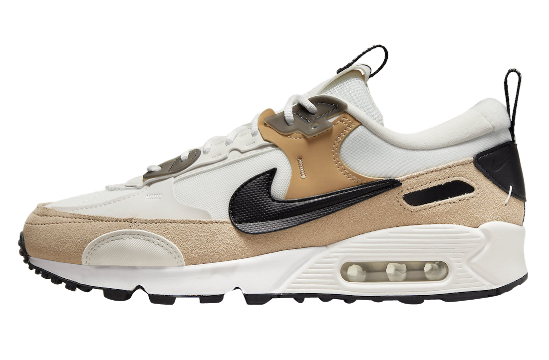 Nike WMNS Air Max 90 Futura White Tan Black