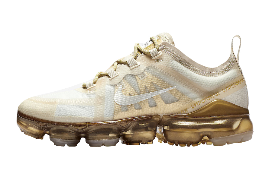 Nike WMNS Air VaporMax 2019 White Gold