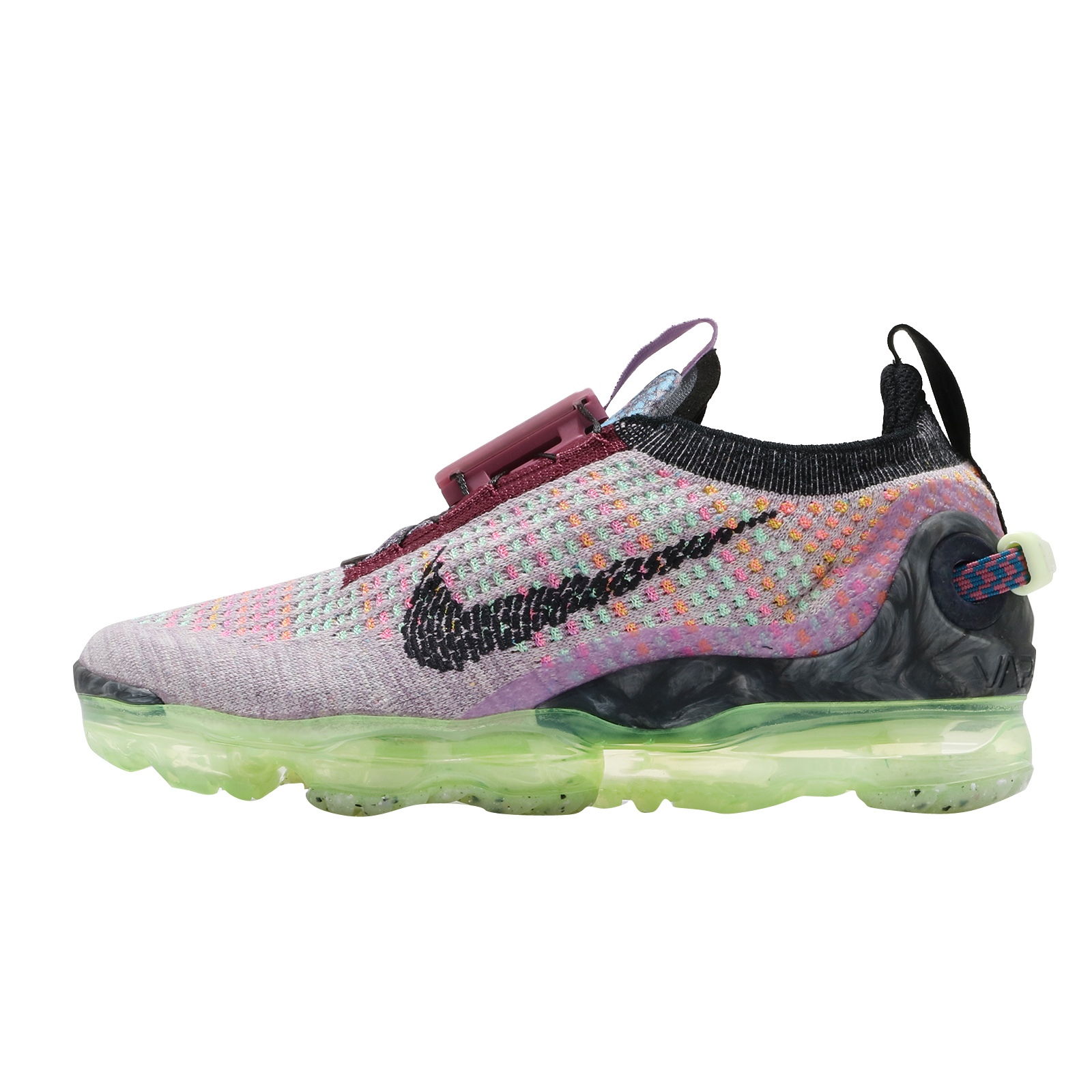 Nike WMNS Air Vapormax 2020 Flyknit Violet Ash Black Sunset Pulse