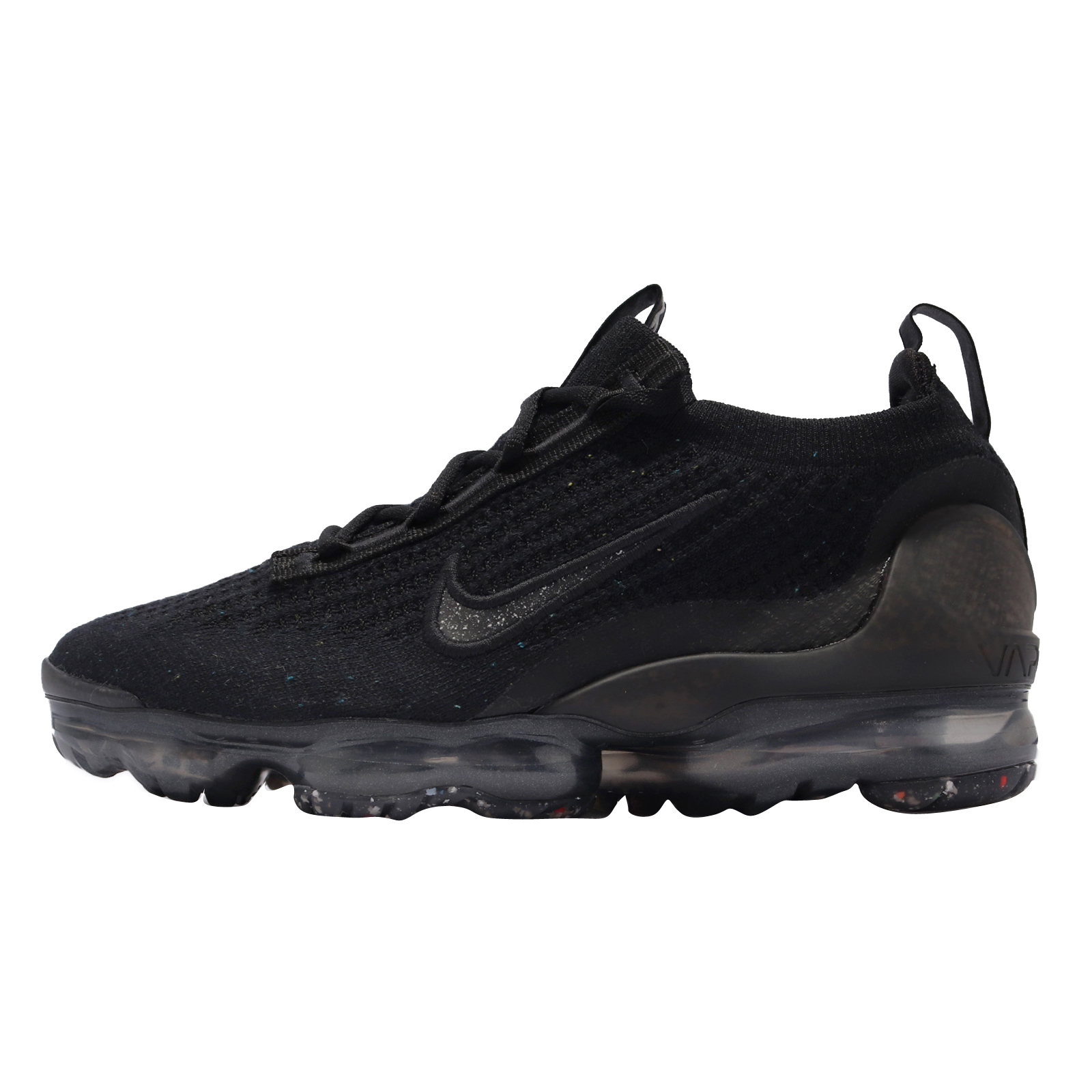 Nike WMNS Air Vapormax 2021 Flyknit Black Metallic Silver