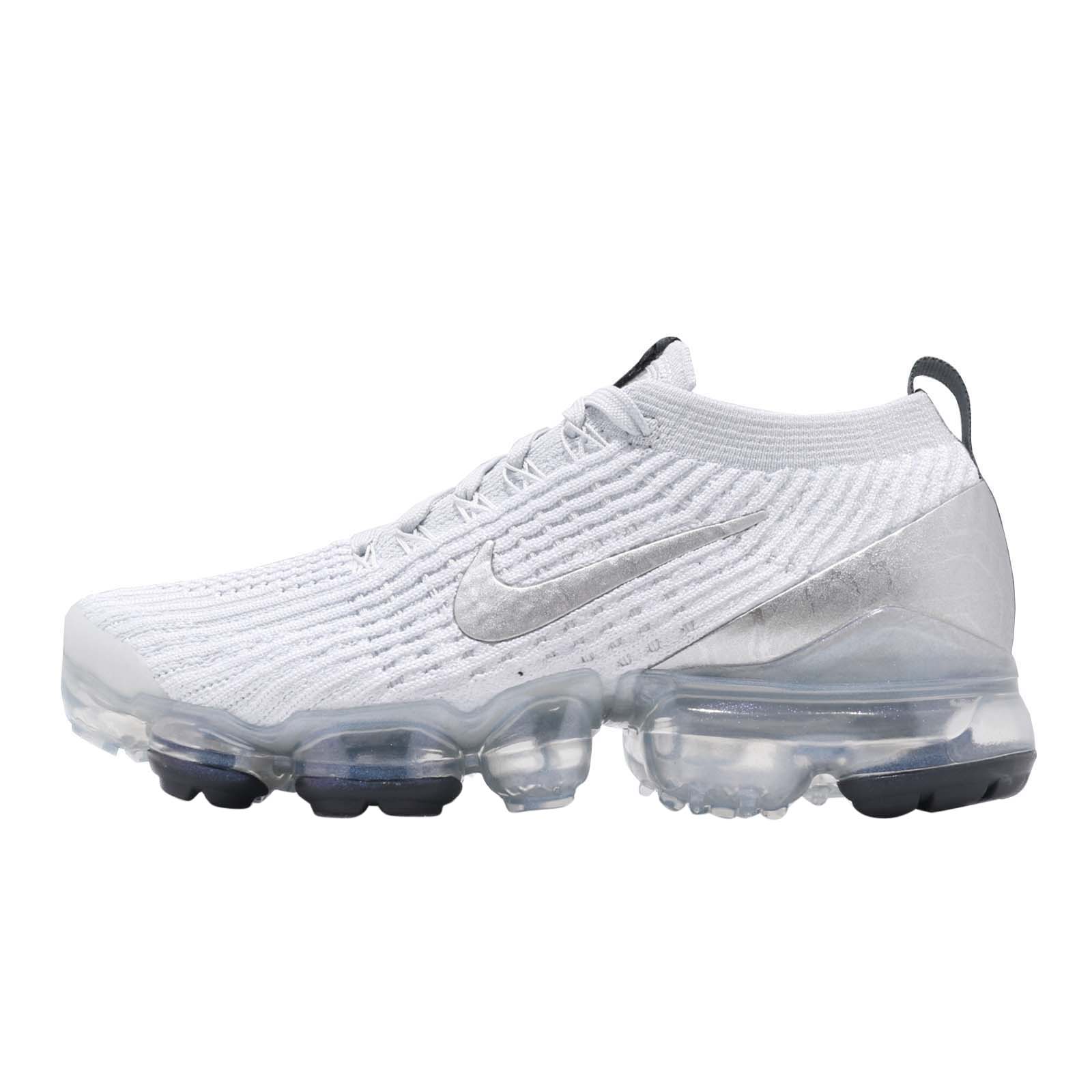 Nike WMNS Air Vapormax Flyknit 3 White Metallic Silver