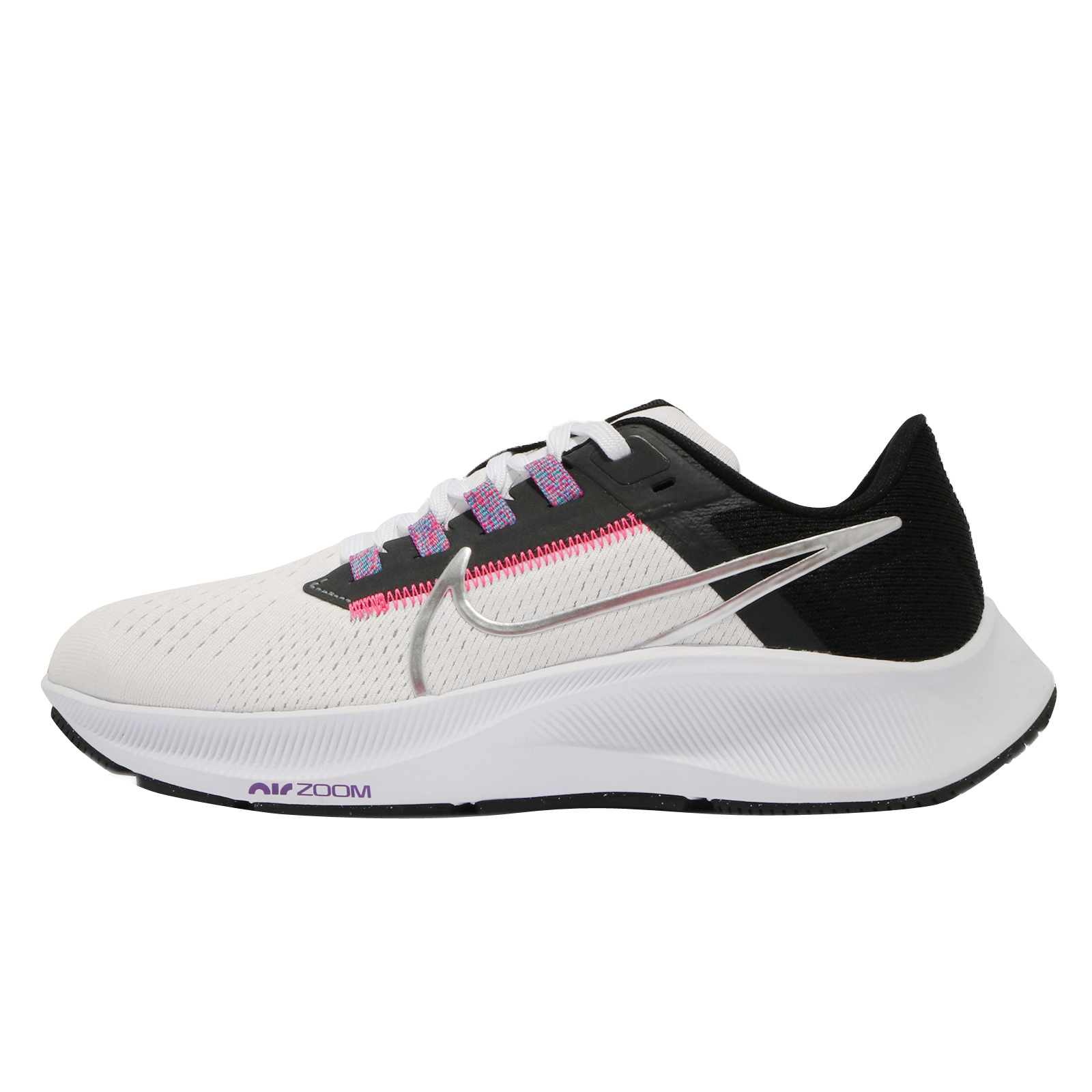 Nike WMNS Air Zoom Pegasus 38 White Metallic Silver