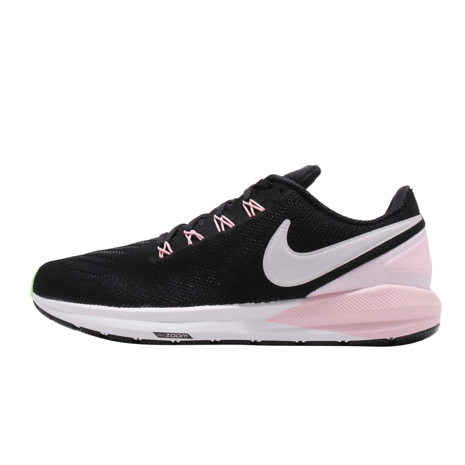 Nike WMNS Air Zoom Structure 22 Black Vast Grey Pink Foam