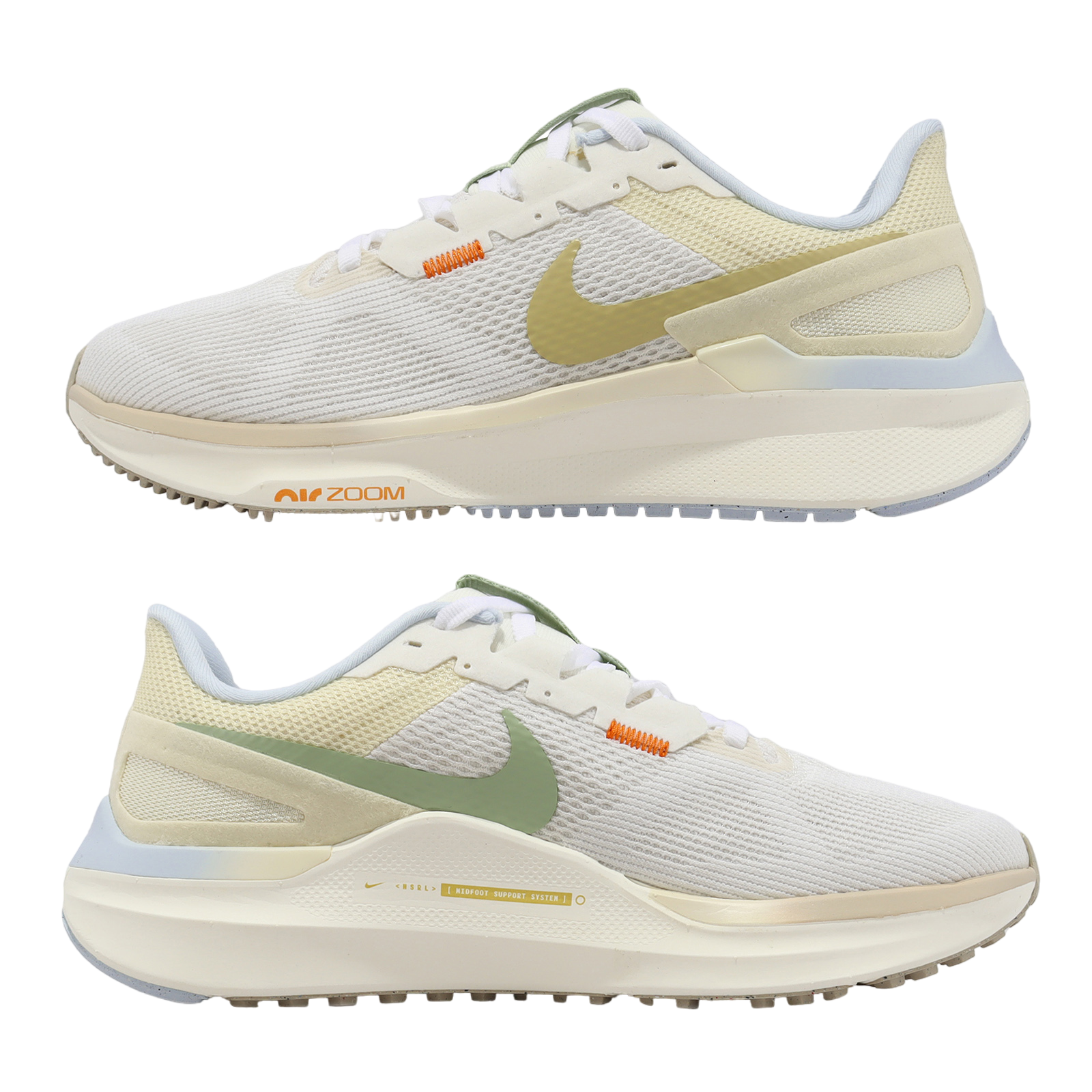 Nike Wmns Air Zoom Structure 25 Sail / Buff Gold