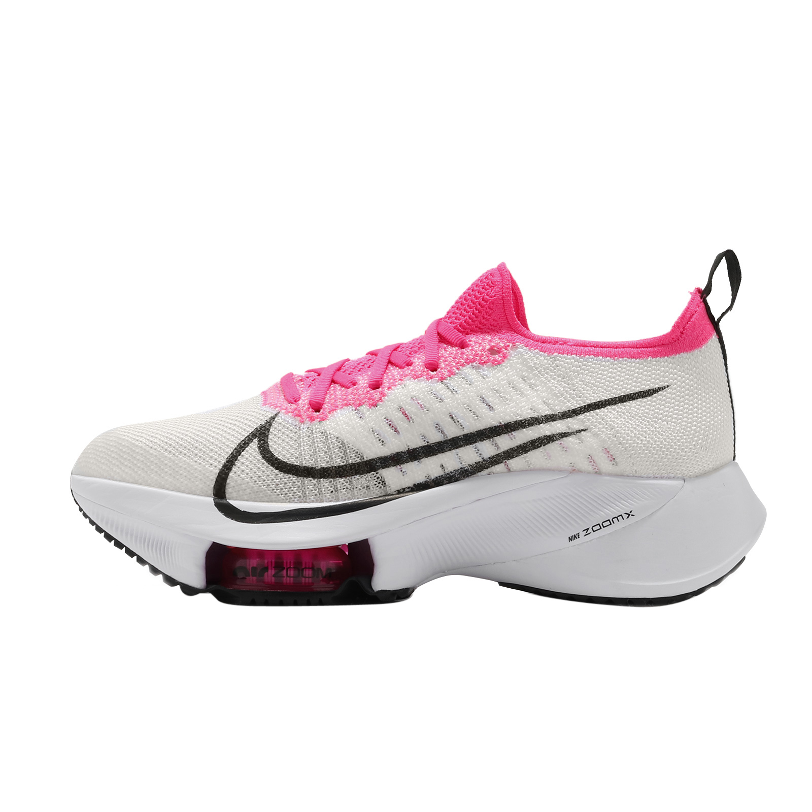 Nike WMNS Air Zoom Tempo Next Flyknit White Black Pink Blast