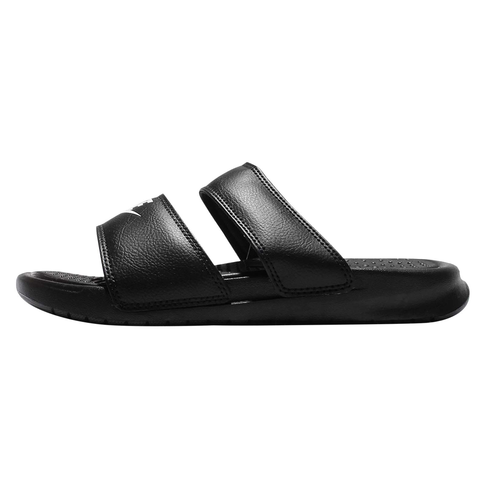 Nike Men's Benassi Just Do It Athletic Sandal, Black, 8
