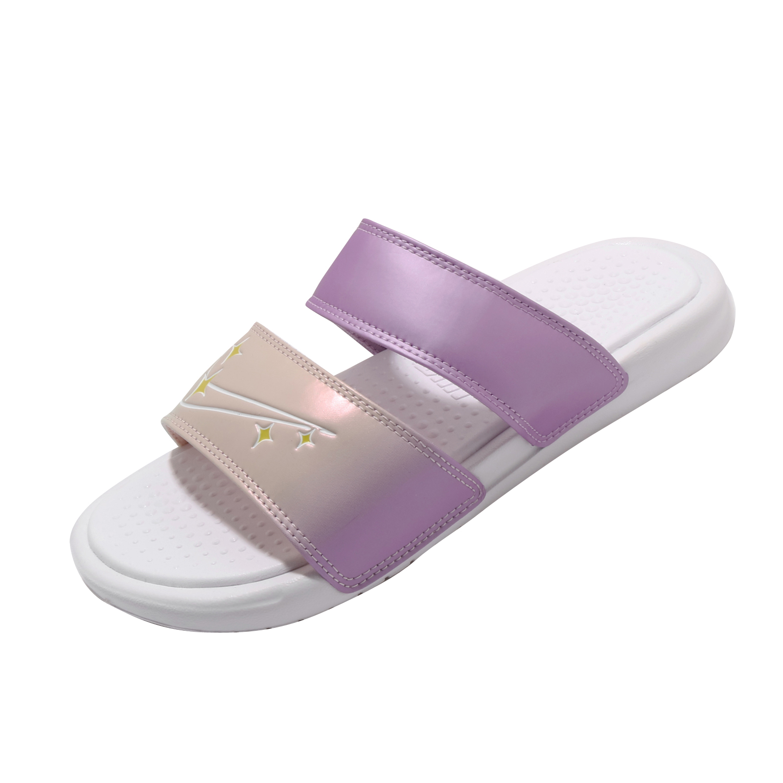 Nike WMNS Benassi Duo Ultra Slide Violet Star White