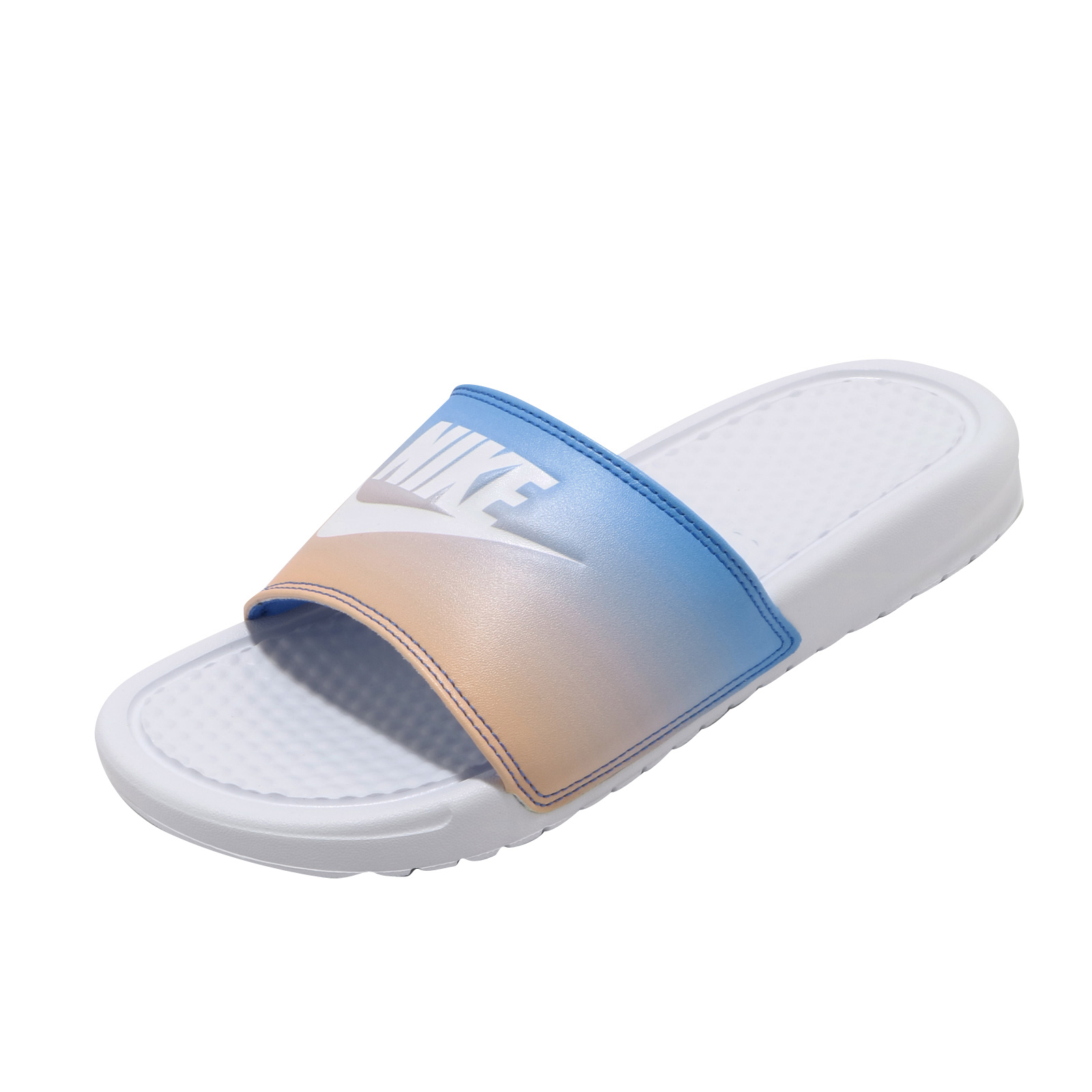 Nike WMNS Benassi JDI Print White Hyper Royal