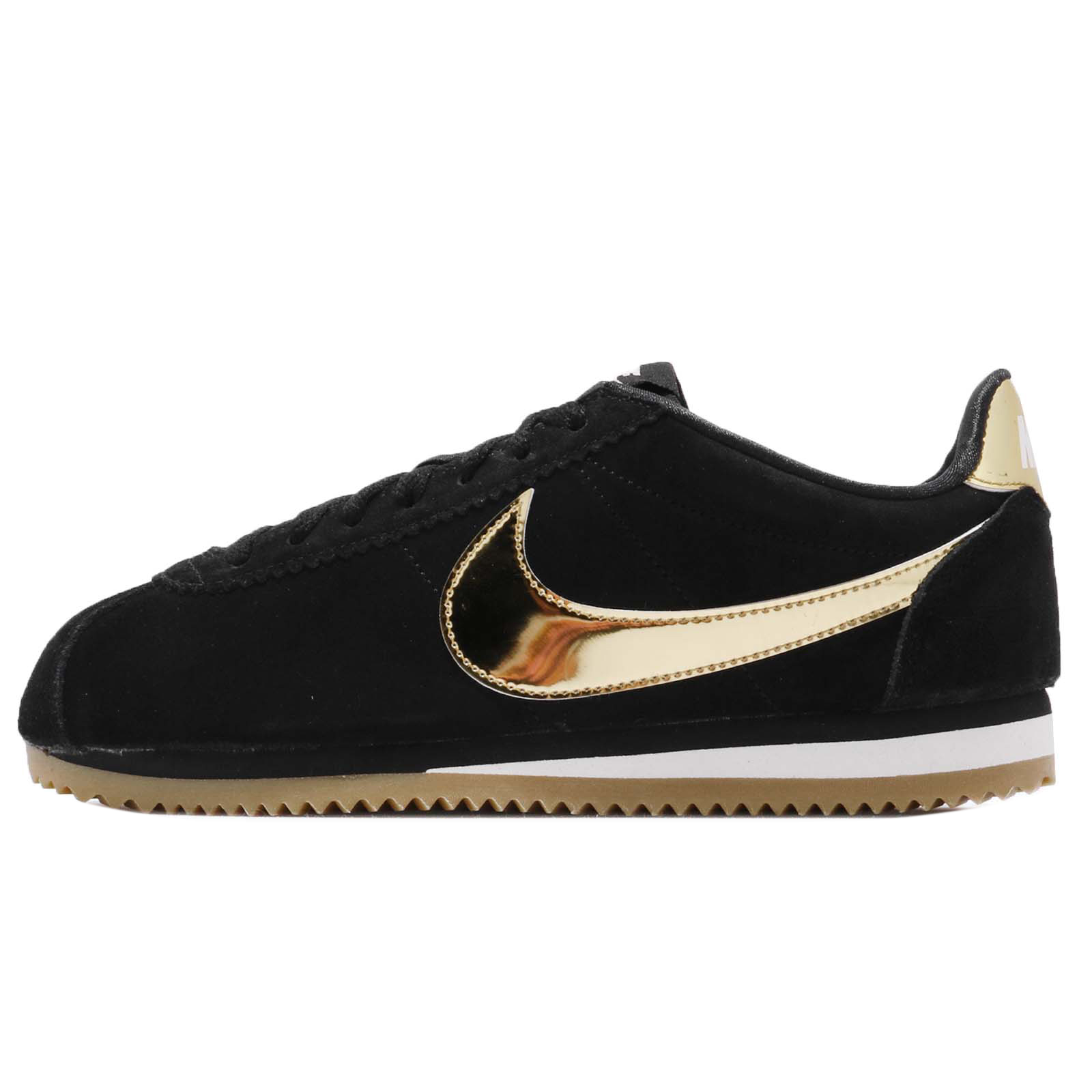 NIKE ☆ Classic Cortez Nylon Black×Gold nike-wmns-classic-cortez-black