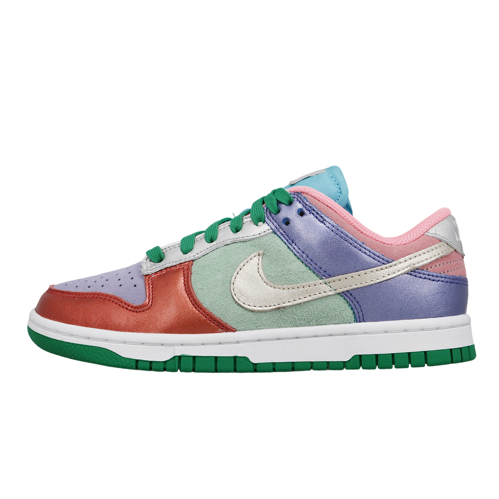 Nike Wmns Dunk Low SE Sunset Pulse / Silver